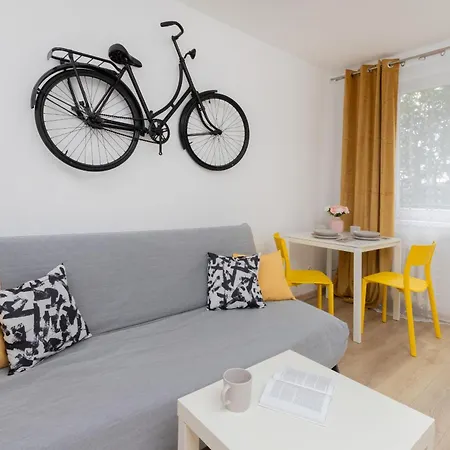 Sunny Studio Opolska With Balcony In By Renters Apartment Gdansk
