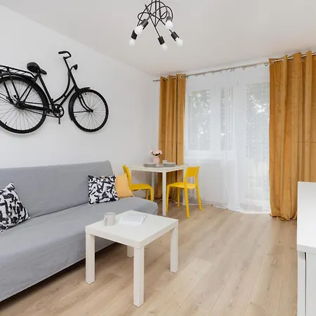 Sunny Studio Opolska With Balcony In By Renters Apartment Gdansk